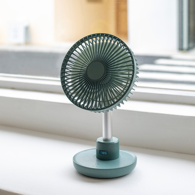 Fan rechargeable de Tableau de batterie d'Usb ventilateur électrique portatif d'oscillation de 6 pouces