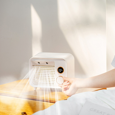 Ventilateur de refroidisseur d'air de brouillard 400ML pour camions Voiture de tourisme, lumière de nuit LED
