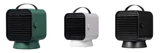 Appareil de chauffage de ventilateur électrique de chambre à coucher de FCC 1000W 240V Mini Personal Desk portatif