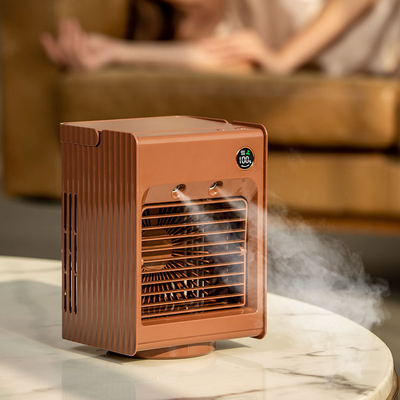 Ventilateur de refroidisseur d'air oscillant rechargeable F855 Système de contrôle de la qualité de l'air de table