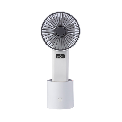 Le bureau oscillent petite fan à piles rechargeable de la fan 4W 4000mA de main petite