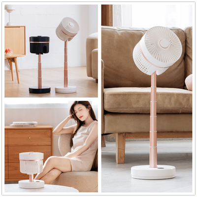 La position électrique de plancher de C.C 5V évente la fan 10000mAh à chaleur tournante de oscillation portative