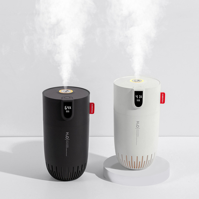 Humidificateur rechargeable portatif de chargeur de voiture d'Usb de l'humidificateur 2000mAh de double jet
