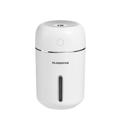 Qualité  Car USB 280ml Ultrasonic Air Humidifier With Warm Lights H2o Cool Mist Maker Usine