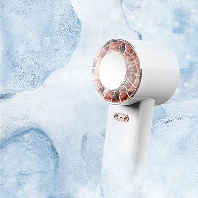 Mini ventilateur rechargeable USB portable Batterie 2200 MAh Ventilateur de refroidissement par glace USB