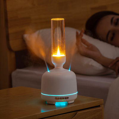 Deux pulvérisent la bougie variable Mini Humidifier de machine de diffuseur de parfum d'Aromatherapy de lumière du diffuseur gauche LED d'huile essentielle