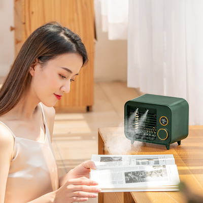 La meilleure fan portative de refroidisseur de refroidissement par l'eau de LED Mini Personal Rechargeable Air Conditioner USB