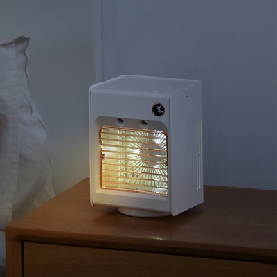 Le Ministère de l'Intérieur ajournent le climatiseur plus frais tournant rechargeable personnel d'air du climatiseur 4000mAh avec la lumière