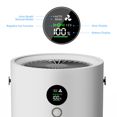 blanc vrai de l'épurateur AP01 Smart H13 Hepa d'air du ménage 10000mAh
