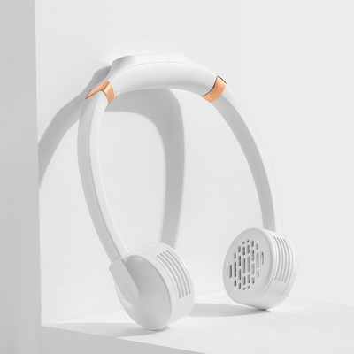 Fan accrochante sans feuilles de cou de climatiseur de Mini Fan Usb Charging Wearable de courbure