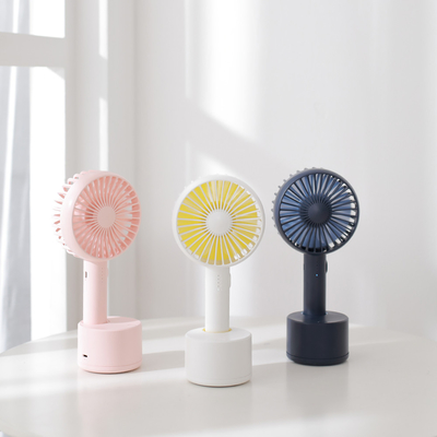 L'oscillation automatique de bureau rechargeable à piles d'USB a flairé Mini Handheld Fan