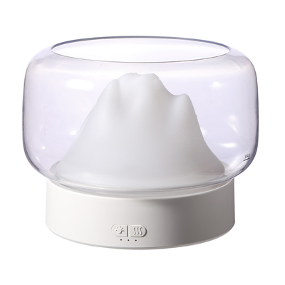 La brume fraîche colorée ultrasonique à la maison de 2021 400ML LED a flairé le diffuseur transparent d'arome d'huile essentielle pour la pièce