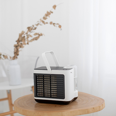 Le Fan-humidificateur plus frais portatif de conditionneur d'air, direction réglable, se refroidissent rapidement