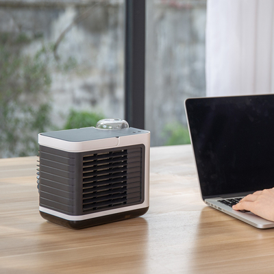 Mini refroidisseur d'air par évaporation Ventilateur de refroidissement d'air portable Ventilateur de table personnel
