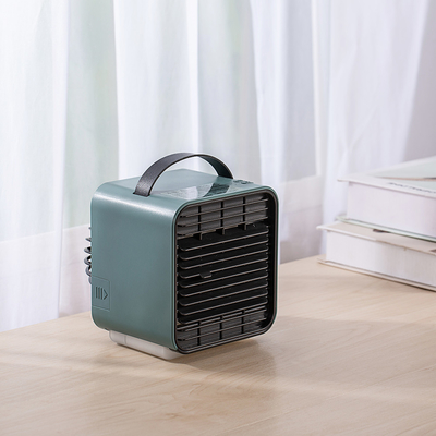 Ventilateur de refroidissement mini portable pour espace personnel ventilateur de refroidissement rechargeable avec lumière de nuit chaude
