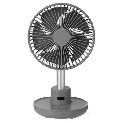 6 fan de pièce rechargeable de oscillation de pièce circulatrice de fan d'air d'ABS de pouce 4000mAh