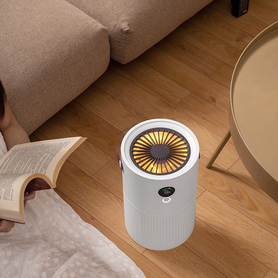 filtre de charbon actif de l'épurateur H13 Hepa d'air de ménage de la batterie 10000mAH