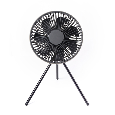 Camping rechargeable de la chambre à coucher 10000mAh de fan à piles de piédestal de trépied