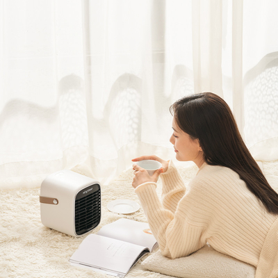 Bureau blanc personnel de FCC RoHs Mini Portable Electric Heater 600W 900W