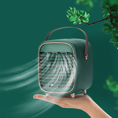 Mini ventilateur de table rechargeable 5V climatiseur portable refroidisseur vaporisateur ventilateur refroidisseur