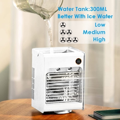 Ventilateur de refroidisseur d'air oscillant rechargeable F855 Système de contrôle de la qualité de l'air de table