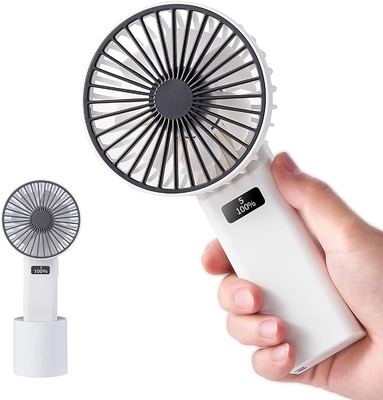 Le bureau oscillent petite fan à piles rechargeable de la fan 4W 4000mA de main petite