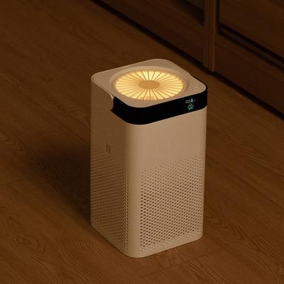 Lumière de nuit de pollen de bureau de filtre de l'épurateur H13 d'air du ménage AP03 petite