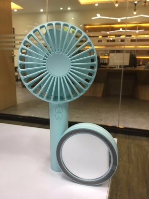Fan pratique rechargeable portative 2000mAh 4 Vane Mini Rechargeable Fan d'USB