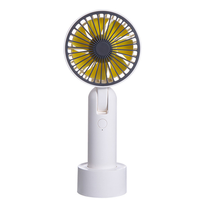 vitesse Mini Electric Fan tenu dans la main de 1200mAh Mini Portable Handheld Fan Rechargeable 3