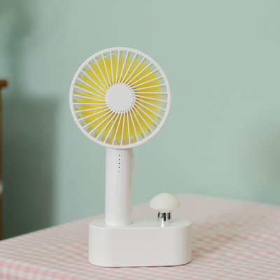 Fan tenue dans la main rechargeable d'Usb Mini Portable Handheld Fan 4W de champignon petite