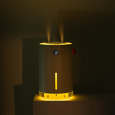 humidificateur ultrasonique Smart Mini Portable With Light d'air du jet 1.1L deux