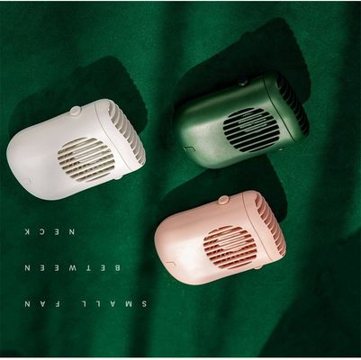 Fan portative de Mini Wearable Leafless Hanging Neck de fan d'USB de batterie de la fan 1200mah de collier