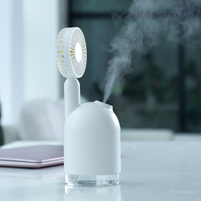 Humidificateur rechargeable portatif tranquille d'air d'Usb 300ml 2000mah 3 dans 1 humidificateur
