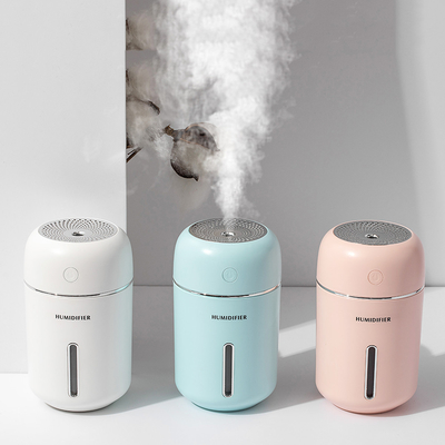 Voiture à la maison chaude fraîche portative de lumière de nuit de l'humidificateur 280ml de brume d'USB