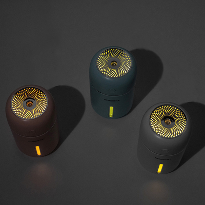 Voiture à la maison chaude fraîche portative de lumière de nuit de l'humidificateur 280ml de brume d'USB