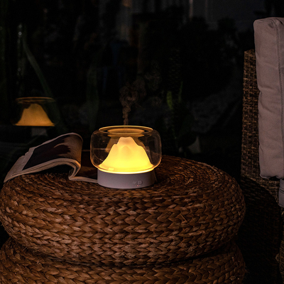 Lumière fraîche Grey White ultrasonique coloré de nuit du diffuseur LED d'huile d'arome de brume