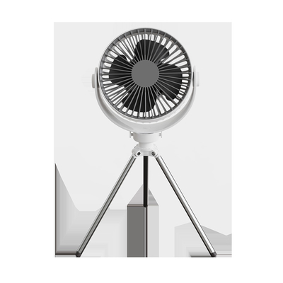 Fan flexible rechargeable de trépied de 4 pouces pour le bureau, école, chambre à coucher