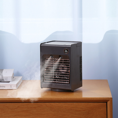 Fan plus fraîche rechargeable de Tableau d'air de la fan 4000mAh 5V de brume de jet d'eau glacée