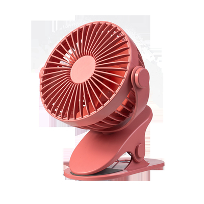 Fan pliable de main d'USB d'agrafe électronique portative rechargeable de la fan 1200mAh