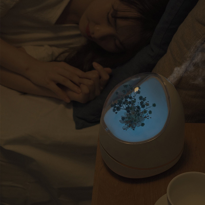 Humidificateur à télécommande d'air d'Aromatherapy du diffuseur 400ml d'huile essentielle de fleur