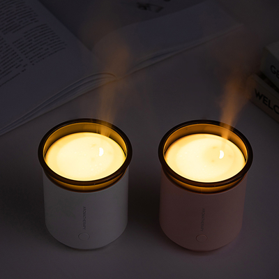 Diffuseur blanc d'Aromatherapy de LED 200ml avec ultrasonique portatif à distance