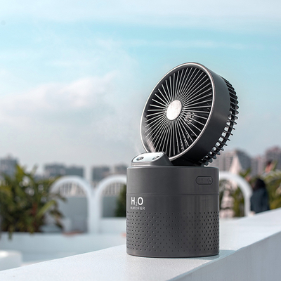 Grand diffuseur à la maison ultrasonique de batterie rechargeable de l'humidificateur 1L d'air de H2o
